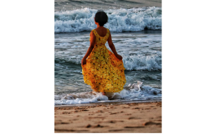 La robe jaune