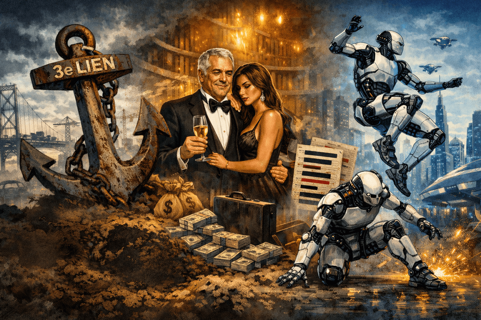 L&rsquo;ancre, le vice et la machine